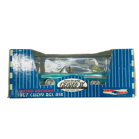 Gearbox 1997 Vintage 1957 Chevy Bel Air Convertible Serial #05370 Pedal Car New - Picture 2 of 10